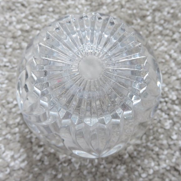 NIB Vintage 1991 Lead Crystal Candy Nut Dishes - Picture 4 of 7